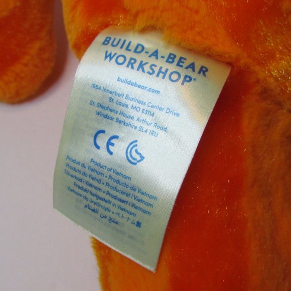 Build A Bear Jack-O-Lantern striped pumpkin Halloween BAB & Hocus Pocus DVD lot - Picture 9 of 15